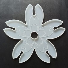 Молд підставка тримач келихів на пляшці силіконова форма для епоксидної смоли