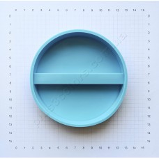 Молд - подставка под телефон, круглая, силиконовая форма для эпоксидной смолы
