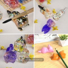 Подставки "3 котики", силиконовый форма, для эпоксидной смолы