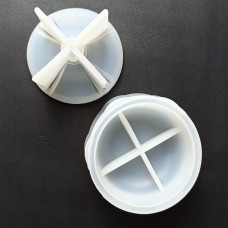 Контейнер для ювелірних виробів, Скринька -Молд форма силіконова для епоксидної смоли 