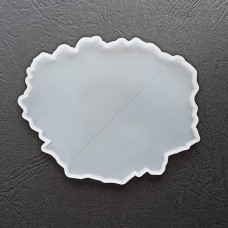 Молд подставка под чашку, силиконовая форма для эпоксидной смолы М08 костер