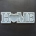 Надпис HOME Молд силіконовий форма для епоксидної смоли   Молди силіконові (форми)  photo 2 