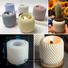 Підсвічник, міні вазон - Молд форма силіконова для епоксидної смоли 