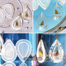 Молд "Крапля" Сережки, Брелок, Кулон, Підвіска - форми силіконові фігури для епоксидної смоли Молд "Крапля" Сережки, Брелок, Кулон, Підвіска - форми силіконові фігури для епоксидної смоли