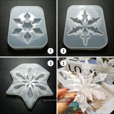 Прикраси на ялинку "Сніжинки" - Молди, силіконові форми