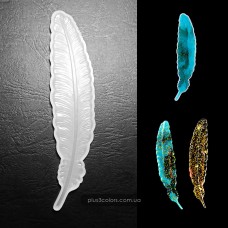 Закладка для книг Перо - молд форми силіконові для епоксидної смоли