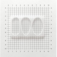 Заколки для волосся "Figures-S" 45 - молд форми силіконові для епоксидної смоли
