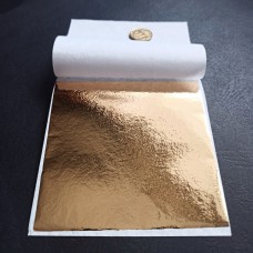 Поталь зеркальная, потальное Золото тон  - "А", "В"  8,5x8см 100шт