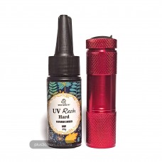 Епоксидна УФ смола UV Resin Hard QIAO QIAO DIY 15g, 25g, 60g, 100g + УФ ліхтарик